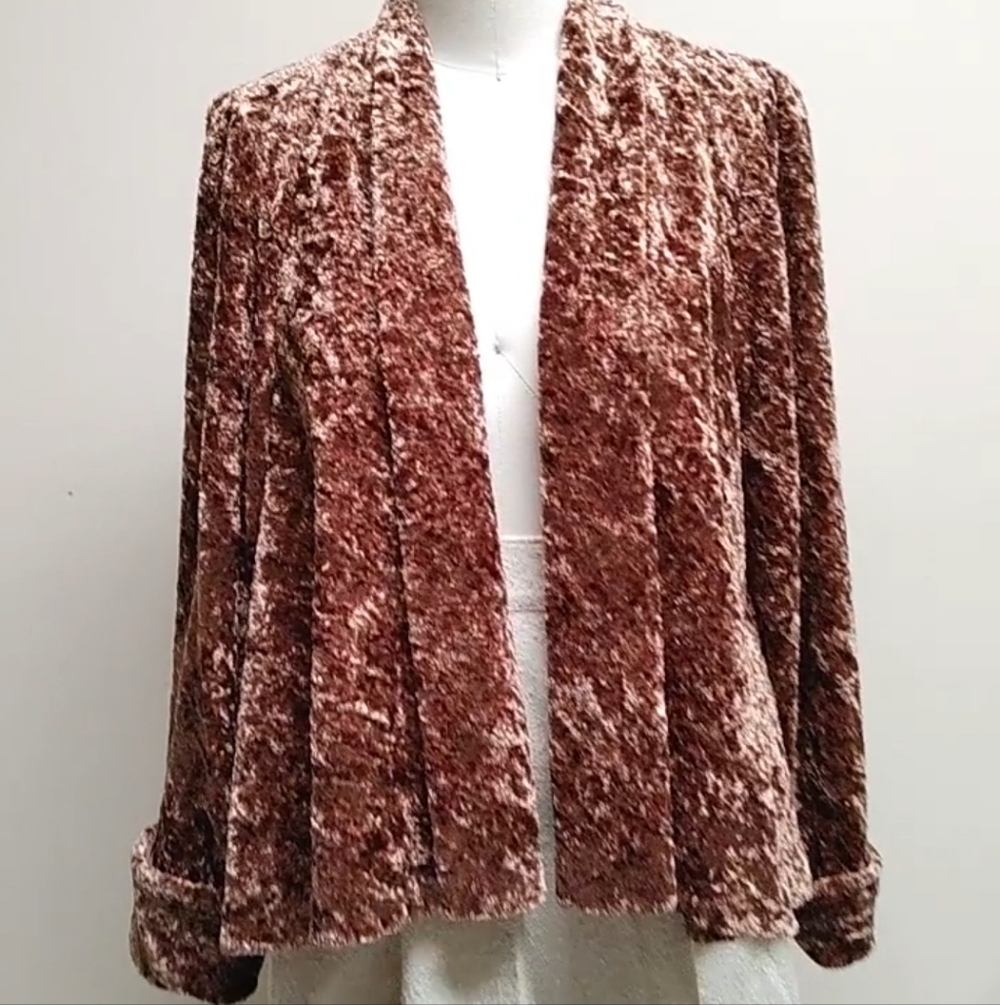 Brown Persian Lamb Swing Jacket Size PL